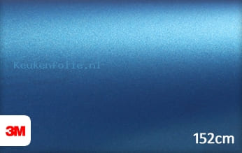 3M 1080 M227 Matte Blue Metallic keukenfolie