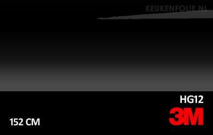 3M 2080 HG12 High Gloss Black keukenfolie