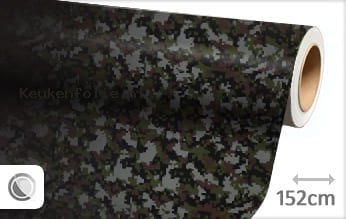 Camouflage digitaal keukenfolie